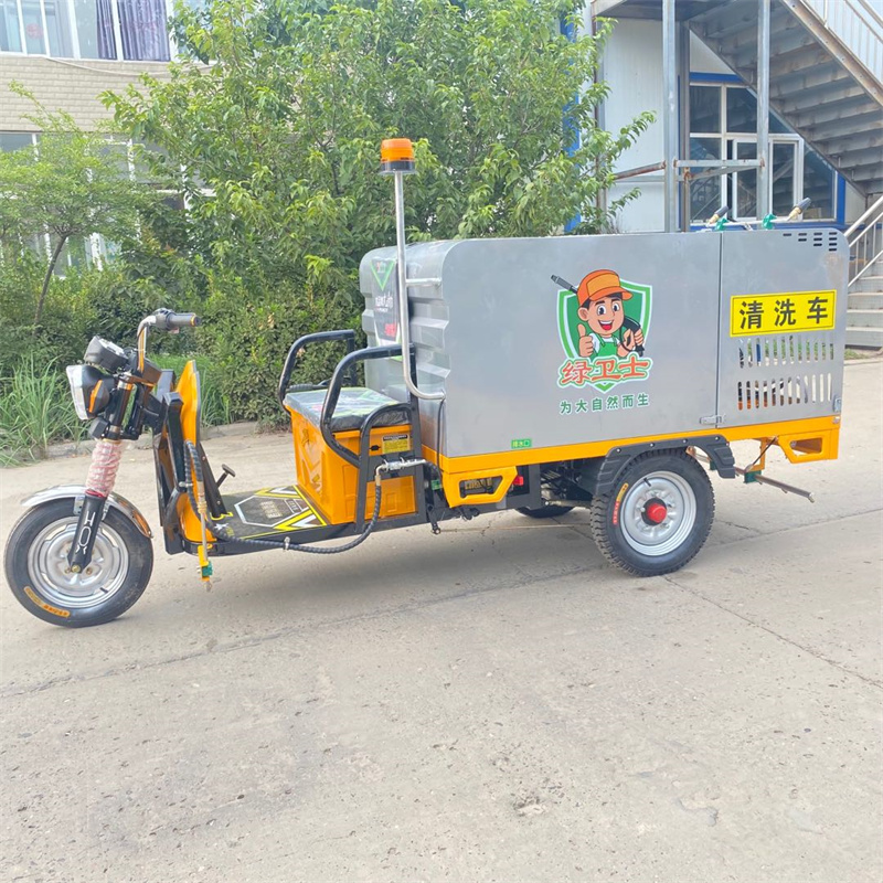 黔东南电动高压冲洗车CX700A（不锈钢箱体）